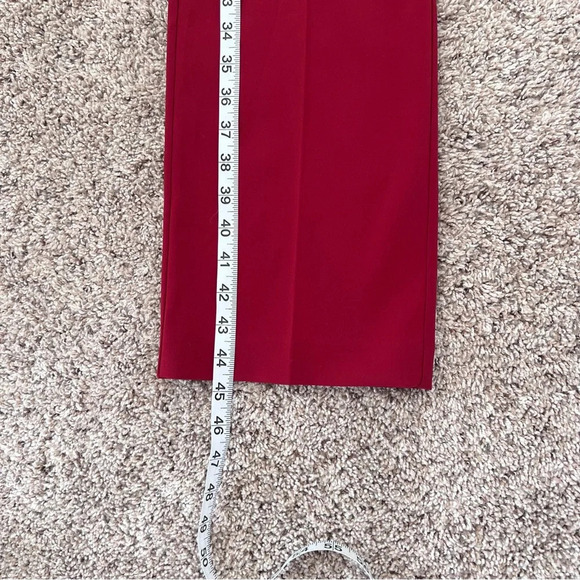 Patrizia Pepe Essential Crepe Pant Martian Red Size 40 - Picture 14 of 15
